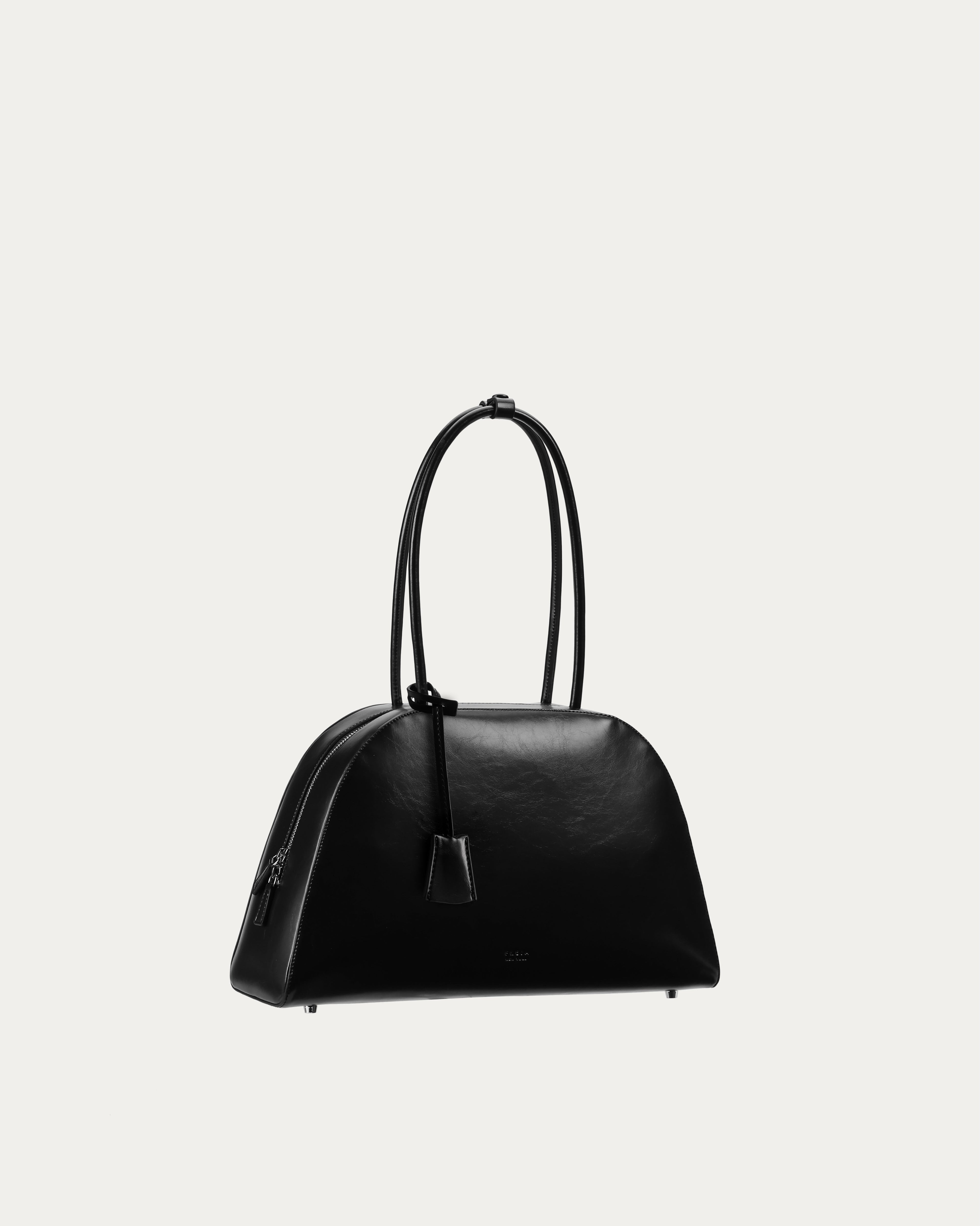 Alma Bag Tall Black Gloss
