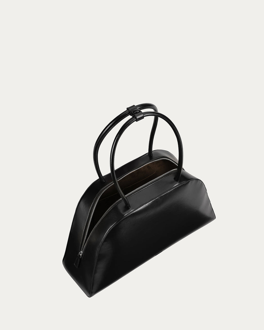 Alma Bag Tall Black Gloss