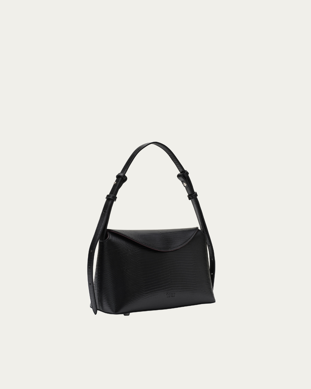 Hudson Bag Black Lizard